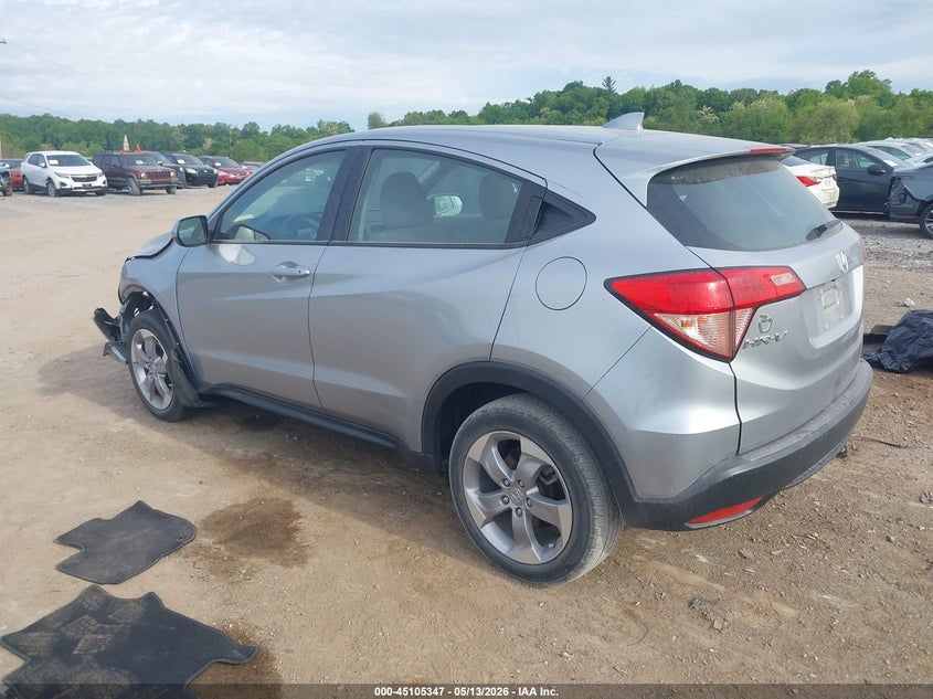 2018 Honda Hr-v VIN 3CZRU6H3XJG713136 IAAI salvage auction — FRONT END, Salvage (Pennsylvania), sold $3,750 on 2026-07-29 (photo 3)