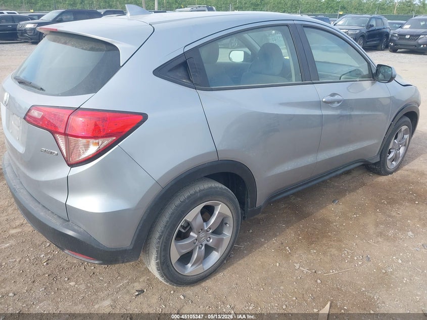 2018 Honda Hr-v VIN 3CZRU6H3XJG713136 IAAI salvage auction — FRONT END, Salvage (Pennsylvania), sold $3,750 on 2026-07-29 (photo 4)