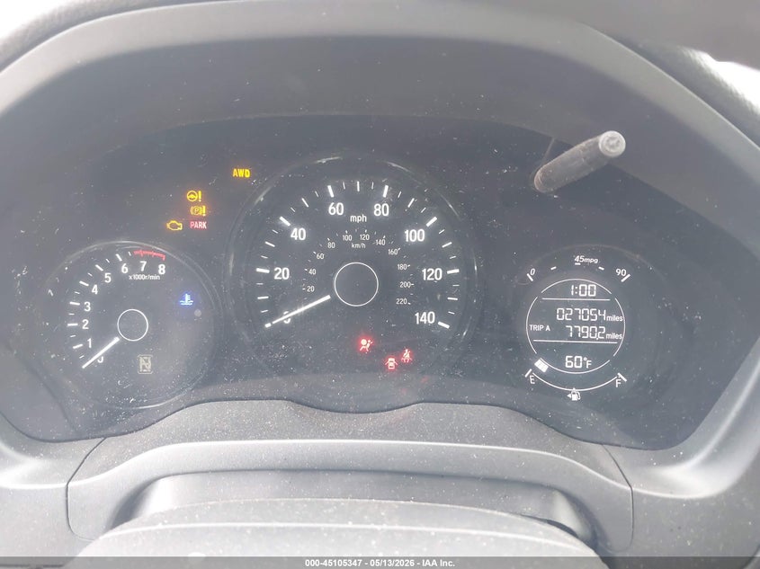 2018 Honda Hr-v VIN 3CZRU6H3XJG713136 IAAI salvage auction — FRONT END, Salvage (Pennsylvania), sold $3,750 on 2026-07-29 (photo 7)
