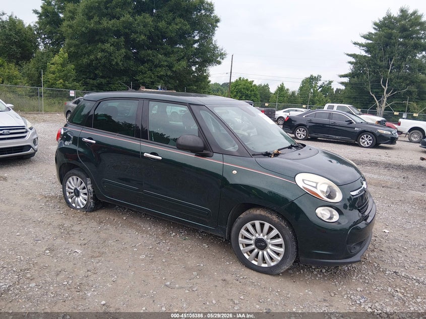2014 Fiat 500l VIN ZFBCFABH6EZ016472 IAAI salvage auction — UNKNOWN, Salvage (Alabama), sold $225 on 2026-07-20 (photo 1)