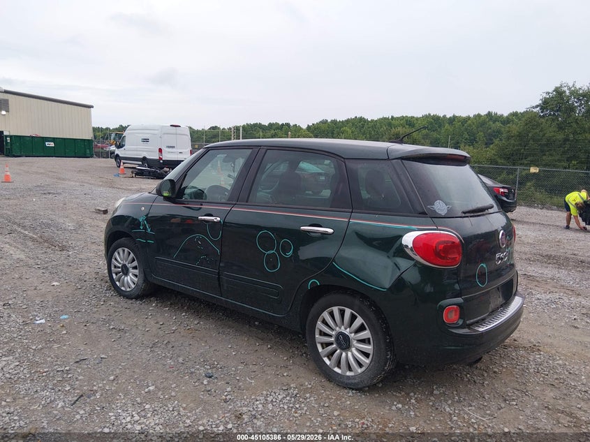 2014 Fiat 500l VIN ZFBCFABH6EZ016472 IAAI salvage auction — UNKNOWN, Salvage (Alabama), sold $225 on 2026-07-20 (photo 3)