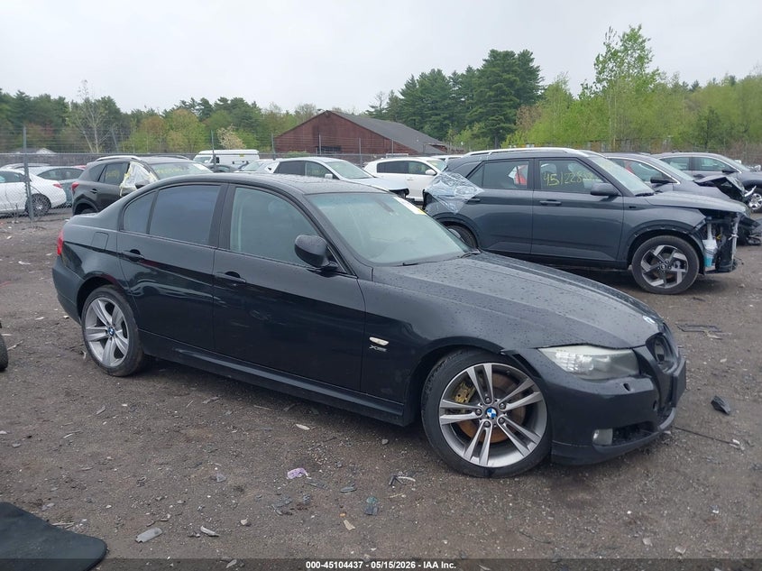2011 BMW 3 series VIN WBAPL5G57BNN22812 IAAI salvage auction — FRONT END, Salvage (Vermont), sold $400 on 2026-07-10 (photo 1)