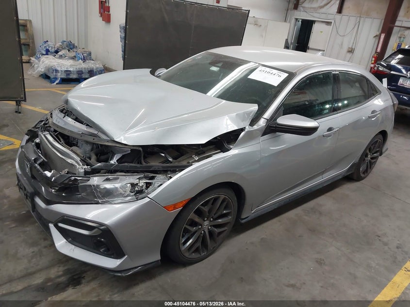 2021 Honda Civic VIN SHHFK7H42MU222243 IAAI salvage auction — FRONT END, Salvage (Arizona), sold $5,900 on 2026-07-14 (photo 2)