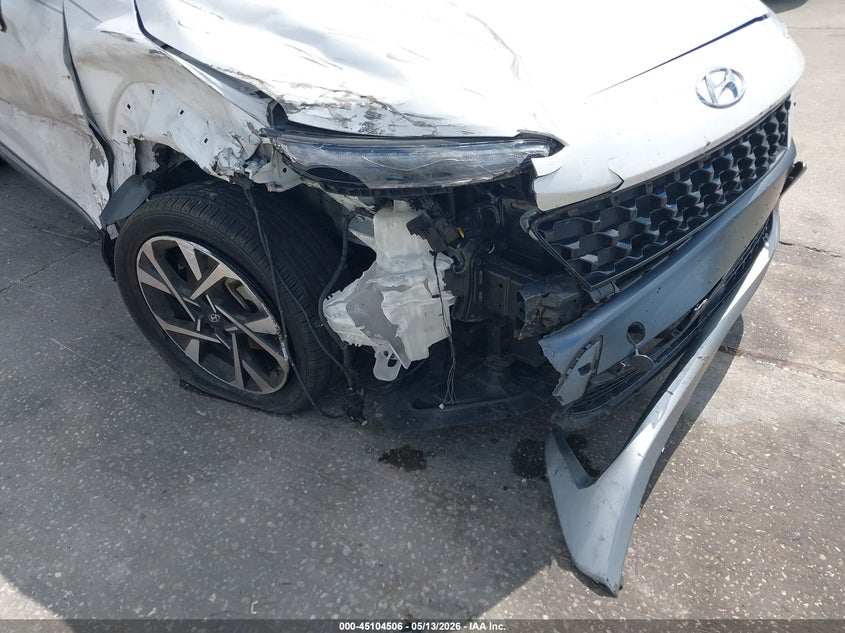 2022 Hyundai Kona VIN KM8K53A36NU753693 IAAI salvage auction — RIGHT SIDE, Rebuildable (Florida), sold $3,025 on 2026-07-08 (photo 6)