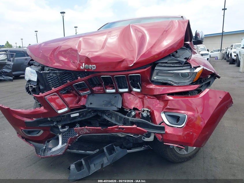 2015 Jeep Grand cherokee VIN 1C4RJECG2FC113403 IAAI salvage auction — FRONT END, Salvage Certificate (California), sold $675 on 2026-07-10 (photo 6)