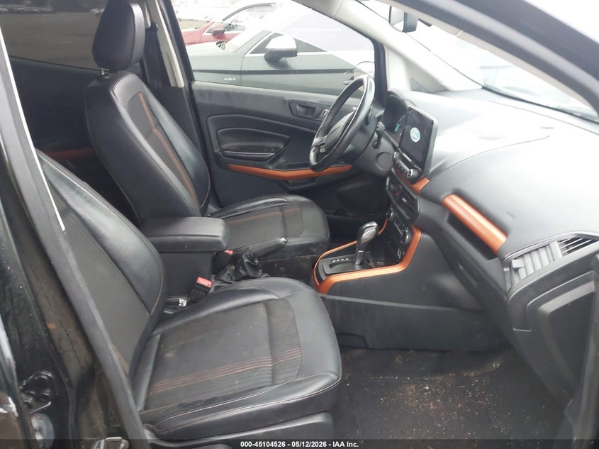 2018 Ford Ecosport VIN MAJ6P1CL9JC208241 IAAI salvage auction — RIGHT SIDE, Clear Salvage History (California), sold $1,250 on 2026-07-29 (photo 5)
