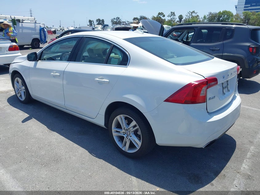 2014 Volvo S60 VIN YV1612FS0E2278110 IAAI salvage auction — RIGHT SIDE, Salvage (California), sold $600 on 2026-07-09 (photo 3)