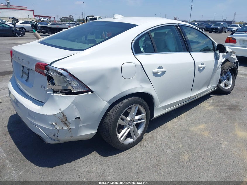 2014 Volvo S60 VIN YV1612FS0E2278110 IAAI salvage auction — RIGHT SIDE, Salvage (California), sold $600 on 2026-07-09 (photo 4)