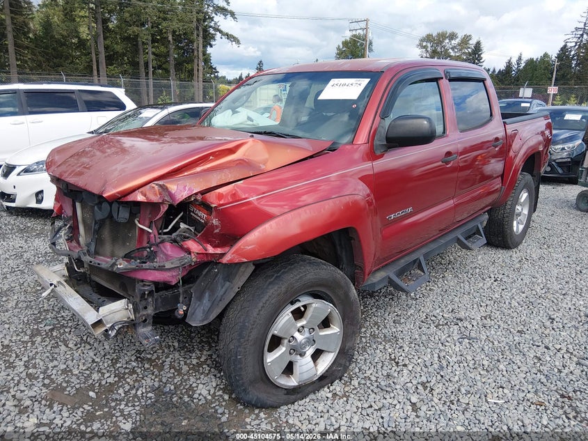 2007 Toyota Tacoma VIN 5TELU42N17Z423181 IAAI salvage auction — FRONT END, Bill Of Sale (Washington), sold $4,150 on 2026-07-08 (photo 2)