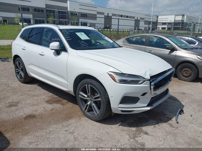 2019 Volvo Xc60 VIN LYV102DK6KB176696 IAAI salvage auction — FRONT END, Salvage (Texas), sold $9,300 on 2026-07-16 (photo 1)
