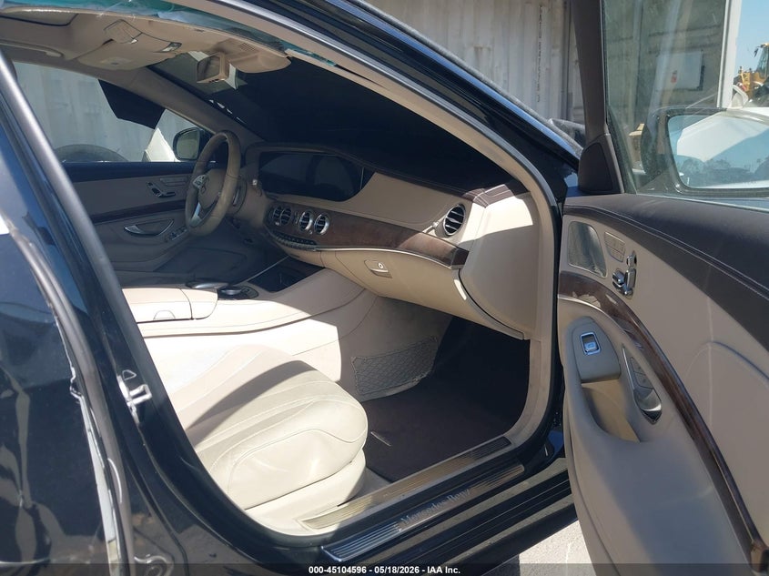 2018 Mercedes-benz S-klasse VIN WDDUG6GB5JA348207 IAAI salvage auction — SIDE, Salvage (California), sold $14,700 on 2026-08-01 (photo 5)