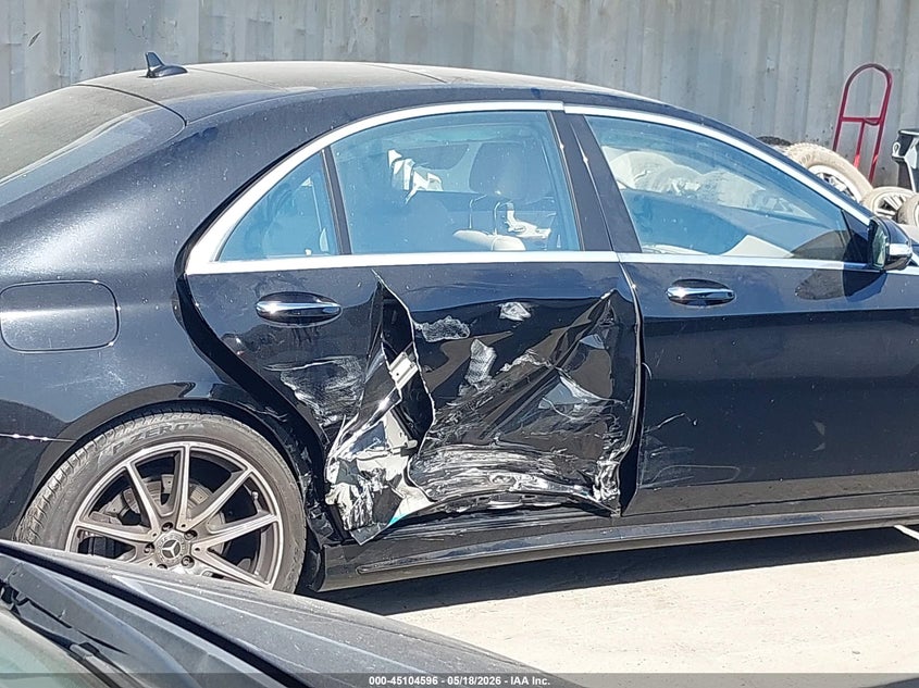 2018 Mercedes-benz S-klasse VIN WDDUG6GB5JA348207 IAAI salvage auction — SIDE, Salvage (California), sold $14,700 on 2026-08-01 (photo 6)
