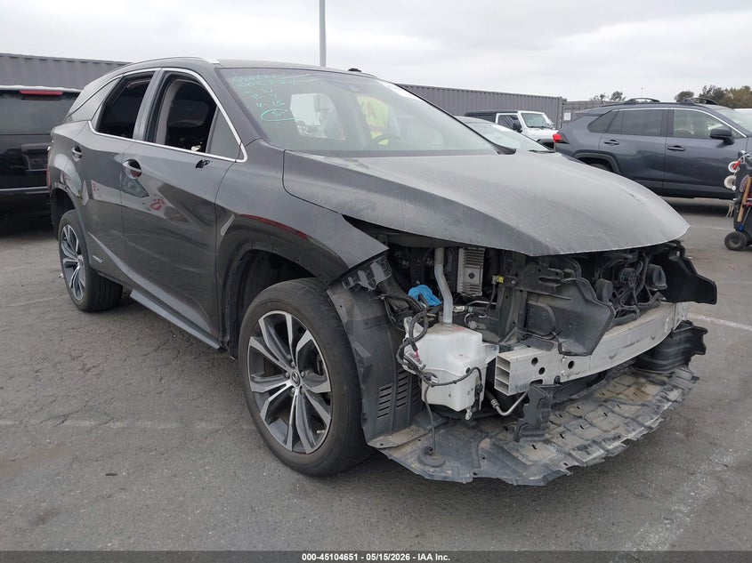 2019 Lexus Rx 450hl VIN JTJDGKCA5K2008774 — IAAI salvage auction photo