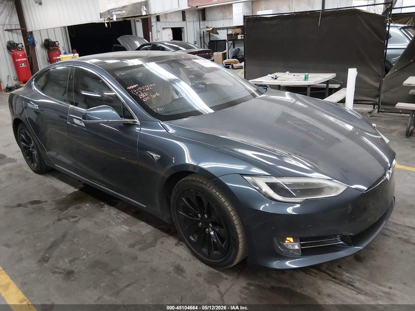 2017 Tesla Model s VIN 5YJSA1E22HF227791 IAAI salvage auction — LEFT SIDE, Salvage (Arizona), sold $3,825 on 2026-07-16 (photo 1)
