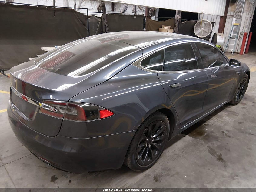 2017 Tesla Model s VIN 5YJSA1E22HF227791 IAAI salvage auction — LEFT SIDE, Salvage (Arizona), sold $3,825 on 2026-07-16 (photo 4)
