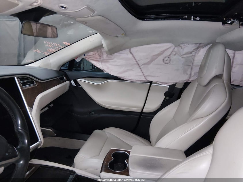 2017 Tesla Model s VIN 5YJSA1E22HF227791 IAAI salvage auction — LEFT SIDE, Salvage (Arizona), sold $3,825 on 2026-07-16 (photo 5)