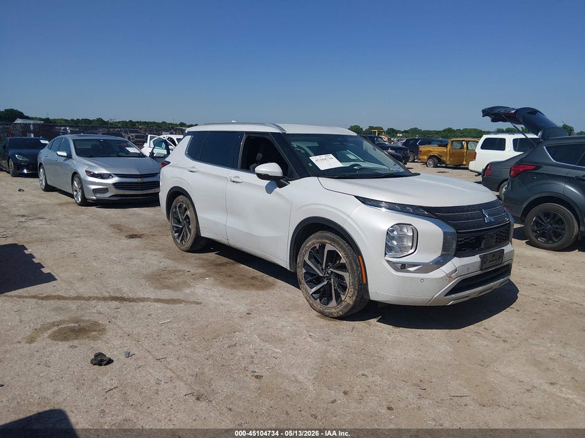 2022 Mitsubishi Outlander VIN JA4J3VA86NZ090216 IAAI salvage auction — WATER/FLOOD, Salvage (Texas), sold $4,850 on 2026-07-21 (photo 1)