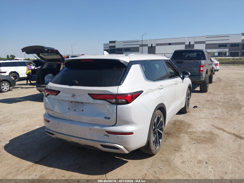 2022 Mitsubishi Outlander VIN JA4J3VA86NZ090216 IAAI salvage auction — WATER/FLOOD, Salvage (Texas), sold $4,850 on 2026-07-21 (photo 4)