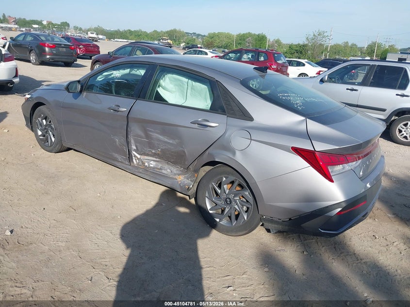 2025 Hyundai Elantra VIN KMHLM4DJ0SU178249 IAAI salvage auction — LEFT SIDE, Salvage (Colorado), sold $7,050 on 2026-07-31 (photo 3)