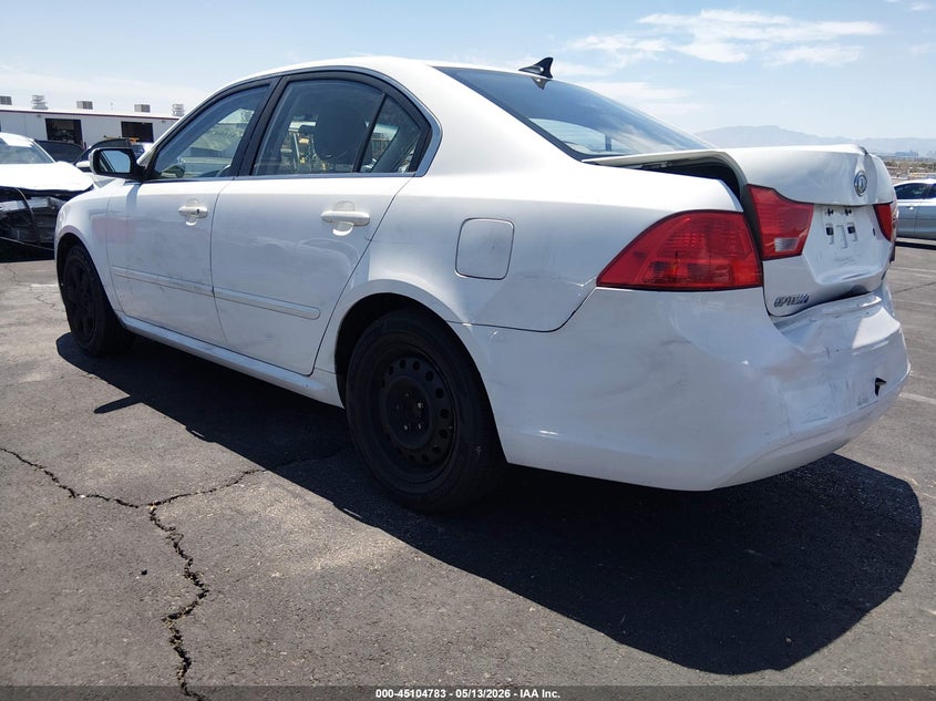 2009 Kia Optima VIN KNAGE228295319167 IAAI salvage auction — REAR END, Salvage (Nevada), sold $25 on 2026-07-31 (photo 3)