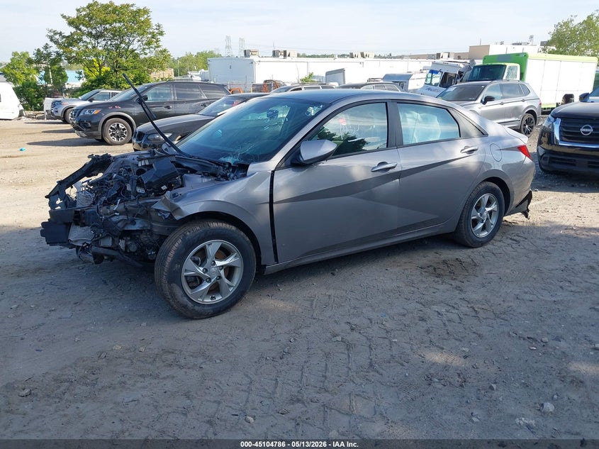 2023 Hyundai Elantra VIN KMHLL4AG6PU595622 IAAI salvage auction — FRONT END, Salvage (Colorado), sold $1,425 on 2026-07-17 (photo 2)
