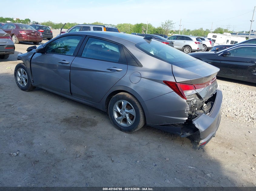 2023 Hyundai Elantra VIN KMHLL4AG6PU595622 IAAI salvage auction — FRONT END, Salvage (Colorado), sold $1,425 on 2026-07-17 (photo 3)