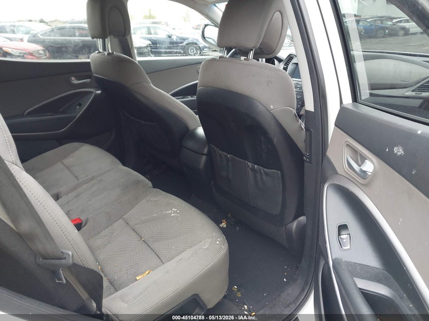 2018 Hyundai Santa fe VIN 5NMZUDLB5JH078176 IAAI salvage auction — FRONT END, Mv-907A (New York), sold $1,950 on 2026-07-25 (photo 8)