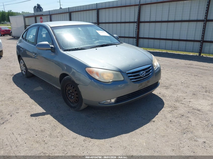 2010 Hyundai Elantra VIN KMHDU4AD2AU176469 IAAI salvage auction — HAIL, Salvage (Iowa), sold $450 on 2026-07-20 (photo 1)