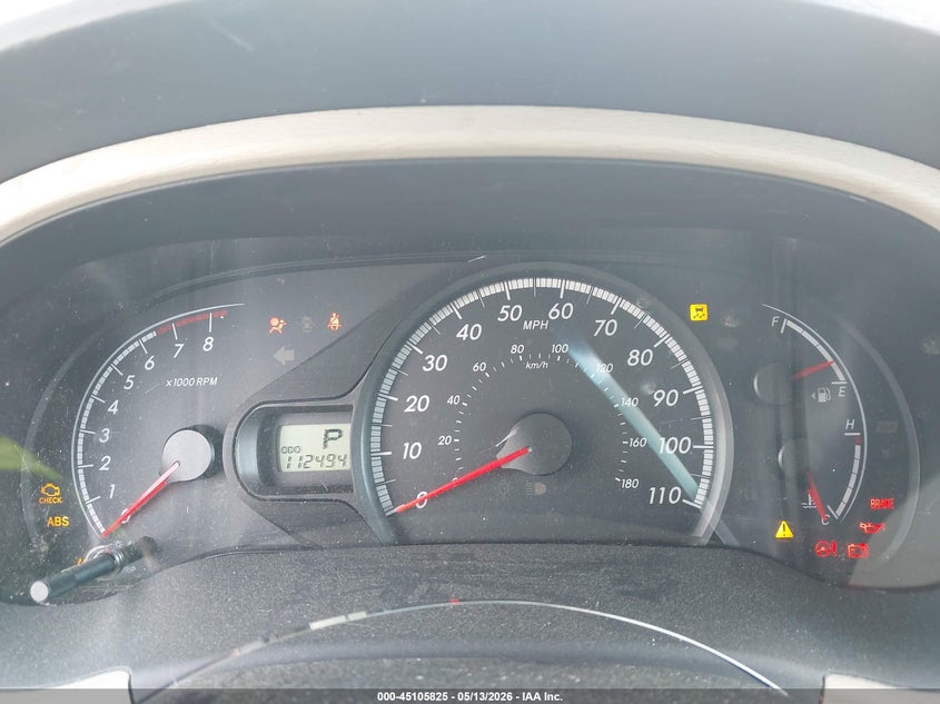 2011 Toyota Sienna VIN 5TDKK3DC7BS154410 IAAI salvage auction — FRONT END, Salvage (Georgia), sold $1,400 on 2026-07-22 (photo 7)