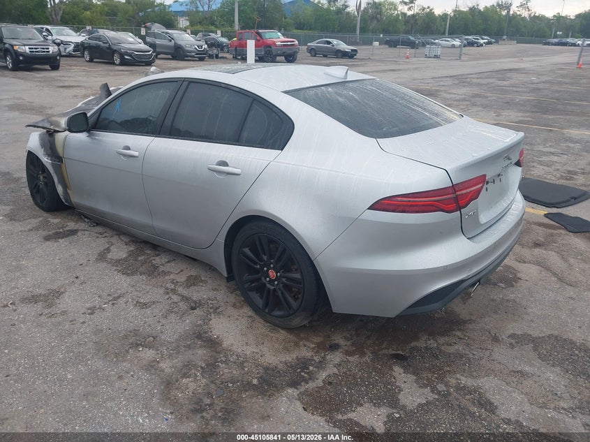 2020 Jaguar Xe VIN SAJAE4FX4LCP57294 IAAI salvage auction — ENGINE BURN, Certificate Of Destruction (Florida), sold $325 on 2026-07-20 (photo 3)