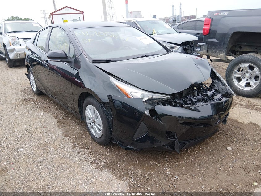 2016 Toyota Prius VIN JTDKBRFU4G3512905 IAAI salvage auction — FRONT & REAR, Clear (Indiana), sold $2,300 on 2026-07-22 (photo 1)