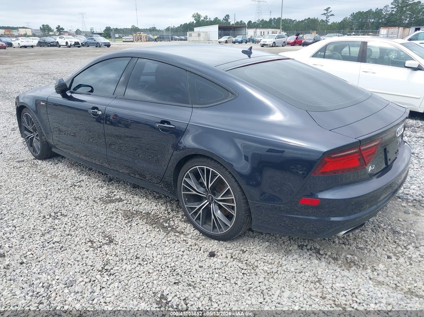2017 Audi A7 VIN WAUW2AFC5HN009428 IAAI salvage auction — FRONT END, Salvage (Georgia), sold $2,825 on 2026-07-24 (photo 3)