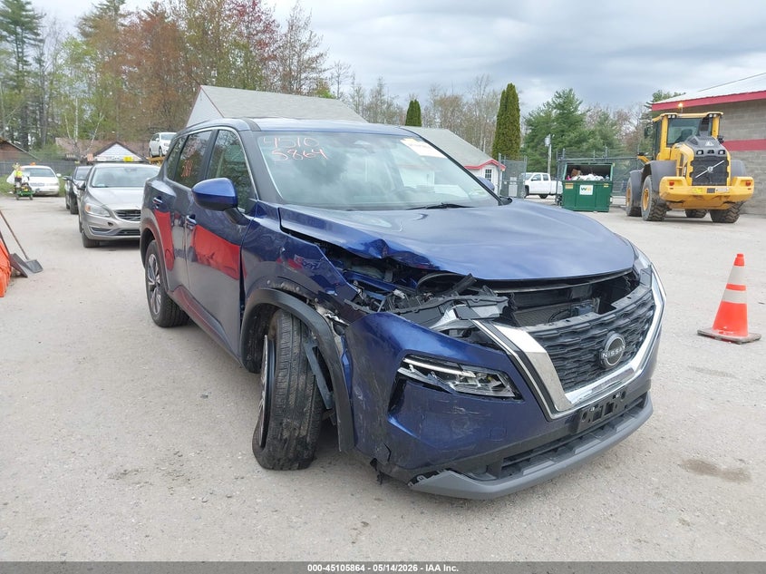2023 Nissan Rogue VIN JN8BT3BB0PW203465 IAAI salvage auction — FRONT END, Salvage (Maine), sold $5,200 on 2026-07-27 (photo 1)