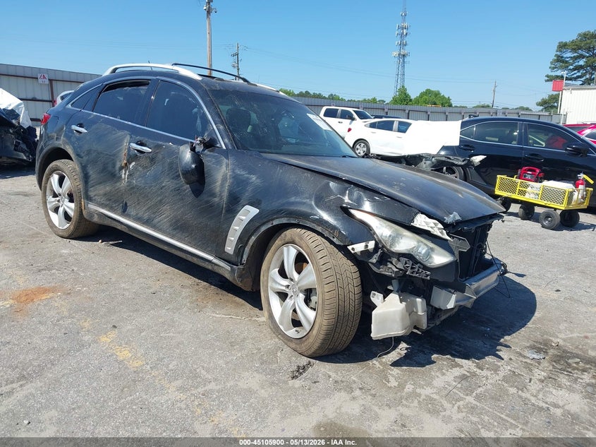 2011 Infiniti Fx VIN JN8AS1MUXBM111012 IAAI salvage auction — FRONT & REAR, Salvage (Georgia), sold $450 on 2026-07-15 (photo 1)