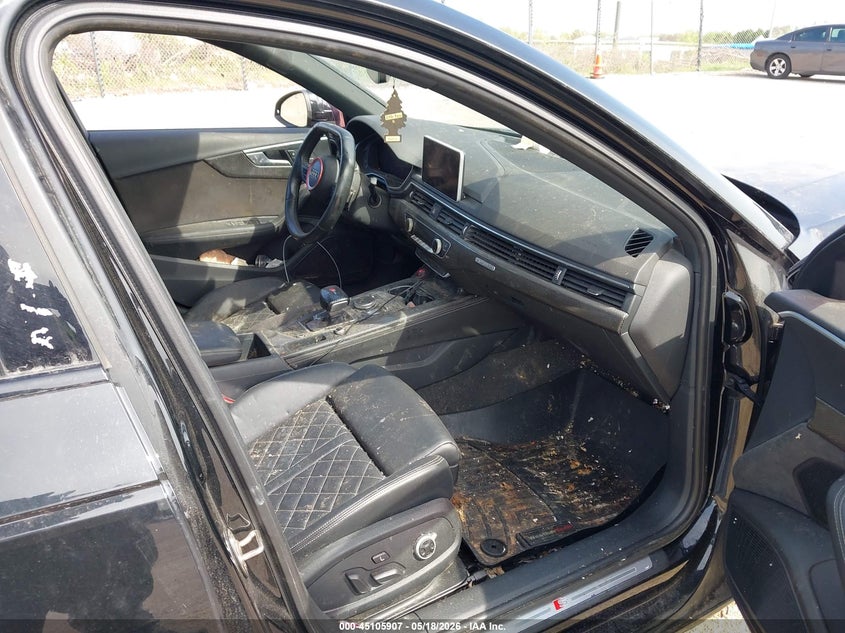 2018 Audi S4 VIN WAUB4AF45JA233605 IAAI salvage auction — FRONT END, Junk Bill Of Sale Mv2459 (Wisconsin), sold $7,750 on 2026-09-01 (photo 5)