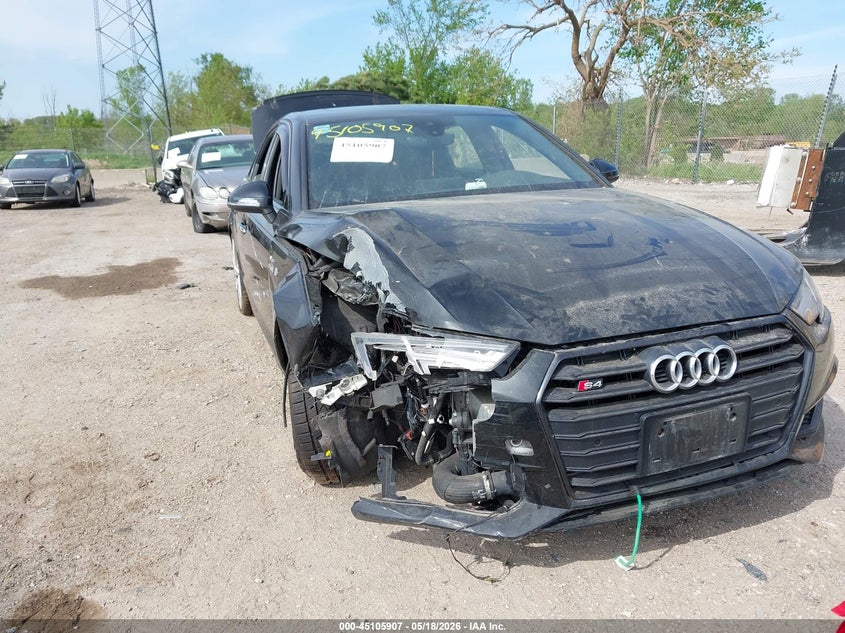 2018 Audi S4 VIN WAUB4AF45JA233605 IAAI salvage auction — FRONT END, Junk Bill Of Sale Mv2459 (Wisconsin), sold $7,750 on 2026-09-01 (photo 6)