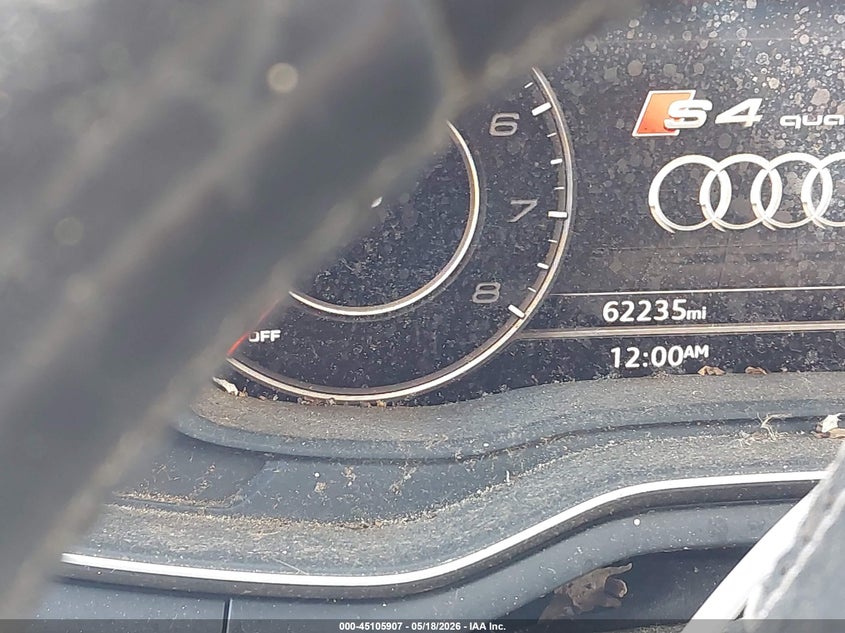 2018 Audi S4 VIN WAUB4AF45JA233605 IAAI salvage auction — FRONT END, Junk Bill Of Sale Mv2459 (Wisconsin), sold $7,750 on 2026-09-01 (photo 7)