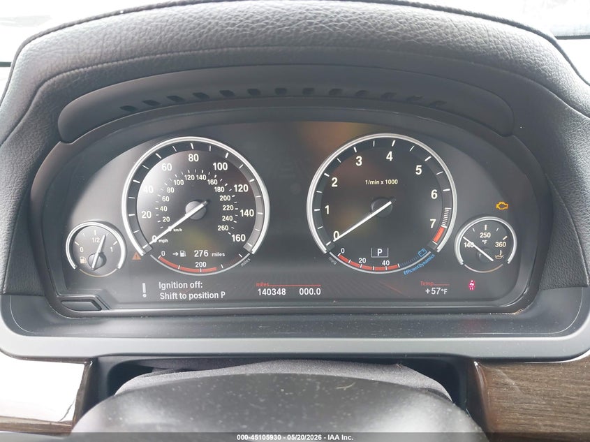 2012 BMW 7er VIN WBAKC8C55CC437918 IAAI salvage auction — NORMAL WEAR, Salvage (Missouri), sold $700 on 2026-07-27 (photo 7)