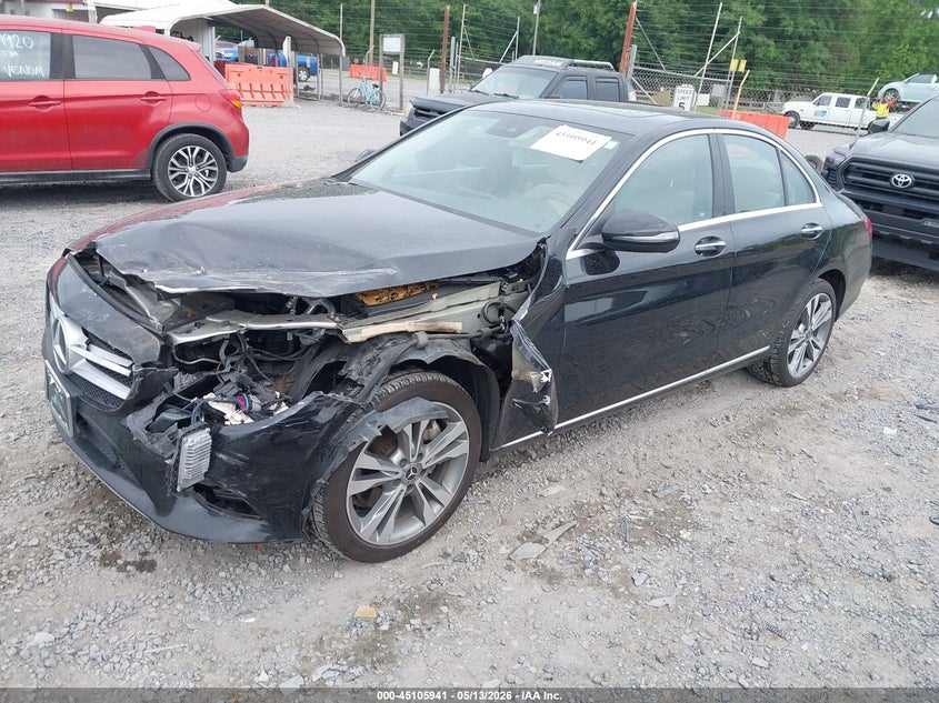 2020 Mercedes-benz C-klasse VIN W1KWF8EB7LR602398 IAAI salvage auction — LEFT SIDE, Salvage (South Carolina), sold $7,950 on 2026-07-07 (photo 2)