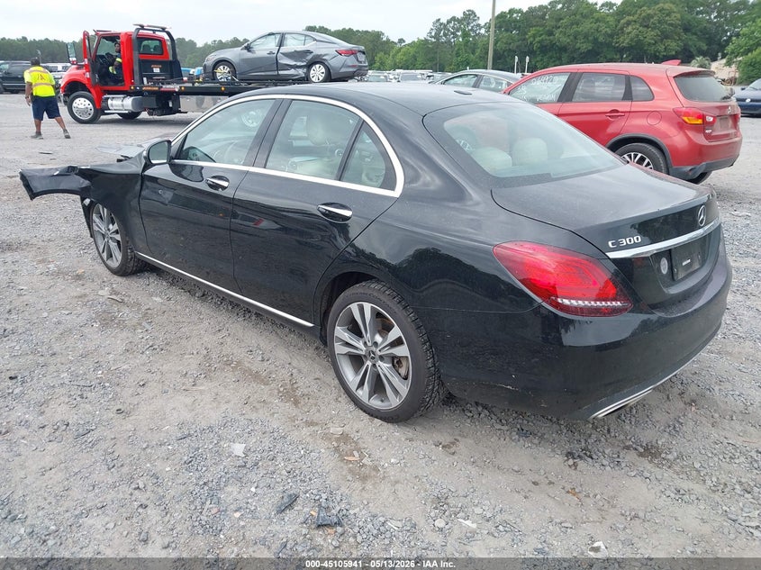 2020 Mercedes-benz C-klasse VIN W1KWF8EB7LR602398 IAAI salvage auction — LEFT SIDE, Salvage (South Carolina), sold $7,950 on 2026-07-07 (photo 3)