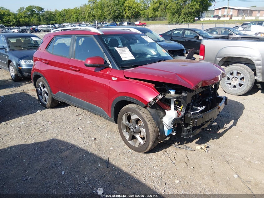 2024 Hyundai Venue VIN KMHRC8A38RU328273 IAAI salvage auction — FRONT END, Salvage (Tennessee), sold $3,200 on 2026-07-16 (photo 1)