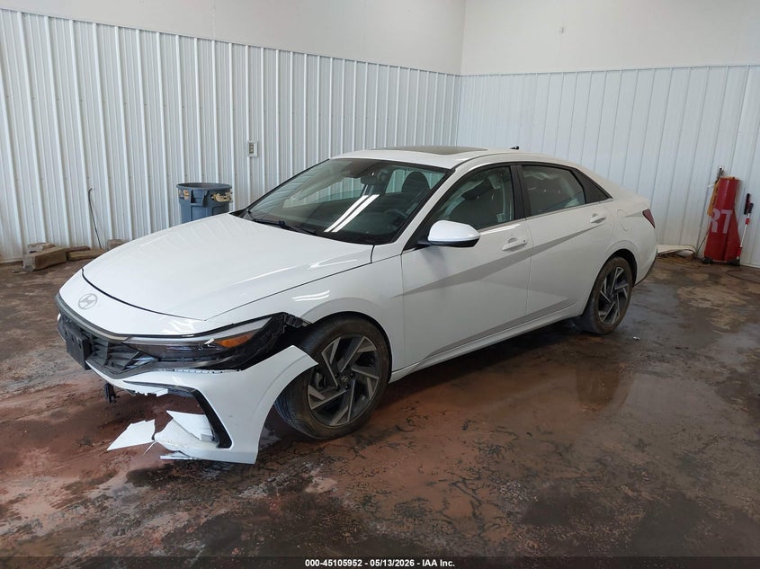 2024 Hyundai Elantra VIN KMHLS4DG5RU788278 IAAI salvage auction — FRONT END, Regular (South Dakota), sold $4,400 on 2026-07-17 (photo 2)