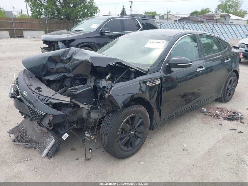 2017 Kia Optima VIN 5XXGT4L33HG155171 IAAI salvage auction — UNKNOWN, Salvage (Illinois), sold $475 on 2026-07-14 (photo 2)