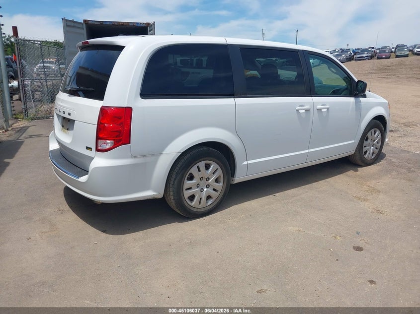 2018 Dodge Grand caravan VIN 2C4RDGBG1JR323902 IAAI salvage auction — NORMAL WEAR, Sf97 (Mississippi), sold $12,725 on 2026-08-13 (photo 4)