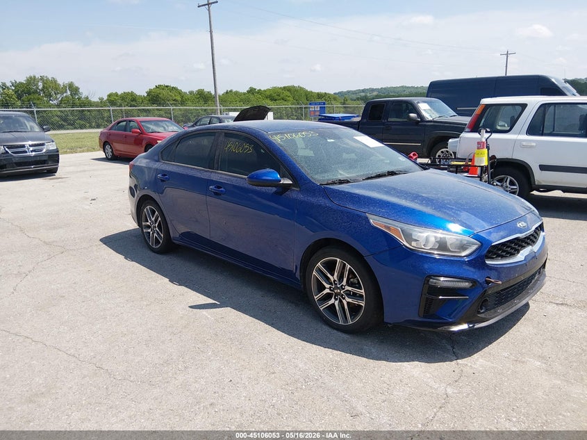 2019 Kia Forte VIN 3KPF34AD7KE041777 IAAI salvage auction — NORMAL WEAR, Wait Title, sold $2,050 on 2026-10-08 (photo 1)