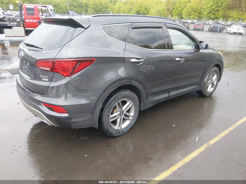2017 Hyundai Santa fe VIN 5XYZUDLB0HG464900 IAAI salvage auction — SIDE, Salvage (Idaho), sold $2,550 on 2026-07-16 (photo 4)
