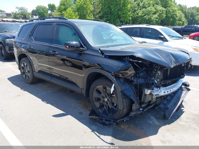 2026 Honda Pilot VIN 5FNYG1H90TB003879 IAAI salvage auction — FRONT END, Salvage Title, sold $15,100 on 2026-07-31 (photo 1)