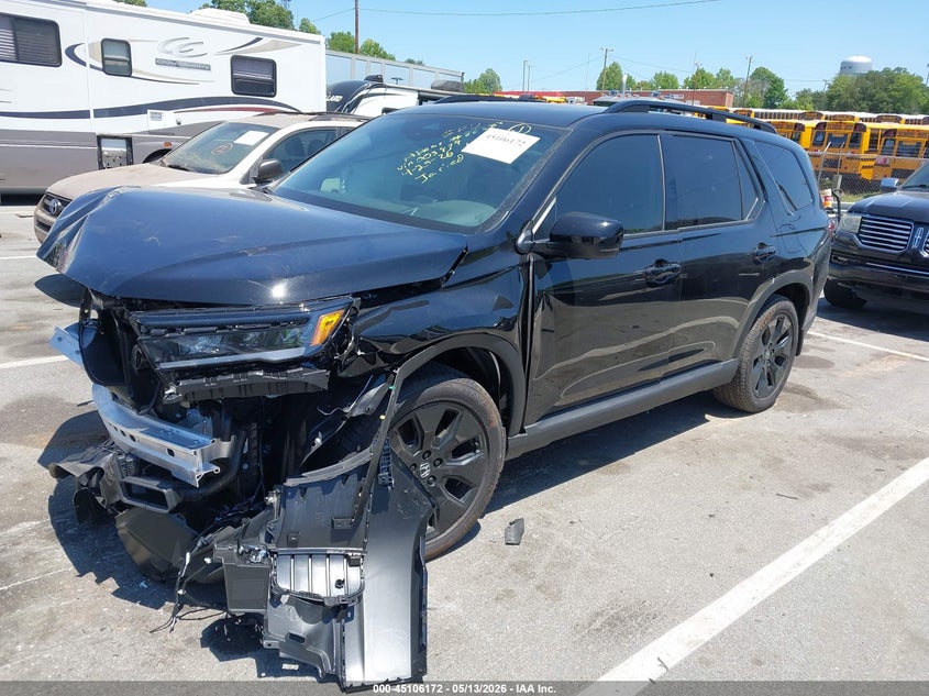 2026 Honda Pilot VIN 5FNYG1H90TB003879 IAAI salvage auction — FRONT END, Salvage Title, sold $15,100 on 2026-07-31 (photo 2)
