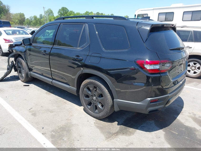 2026 Honda Pilot VIN 5FNYG1H90TB003879 IAAI salvage auction — FRONT END, Salvage Title, sold $15,100 on 2026-07-31 (photo 3)