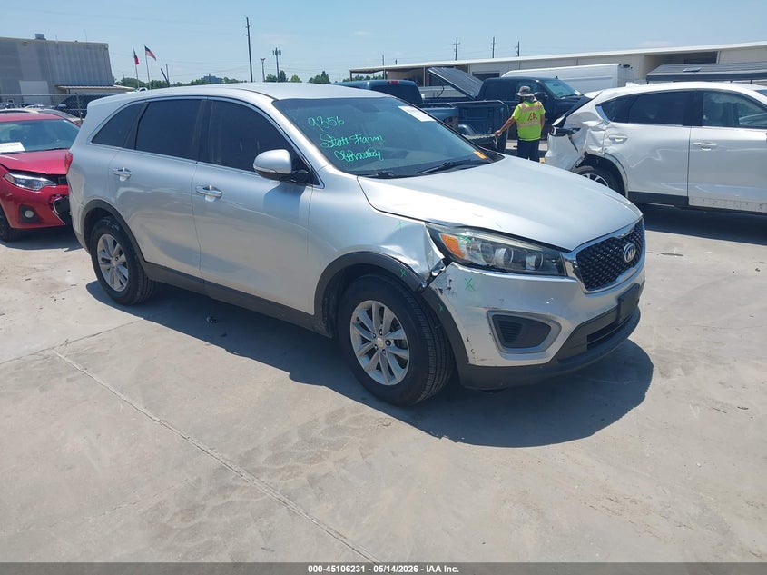 2016 Kia Sorento VIN 5XYPG4A32GG124477 IAAI salvage auction — FRONT END, Original (Texas), sold $25 on 2026-07-30 (photo 1)